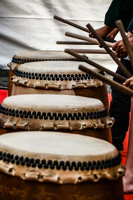 青い空と白い龍のお子様達